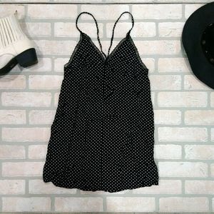 Free People Reformed Polka Dot Tank Top Tunic, EUC